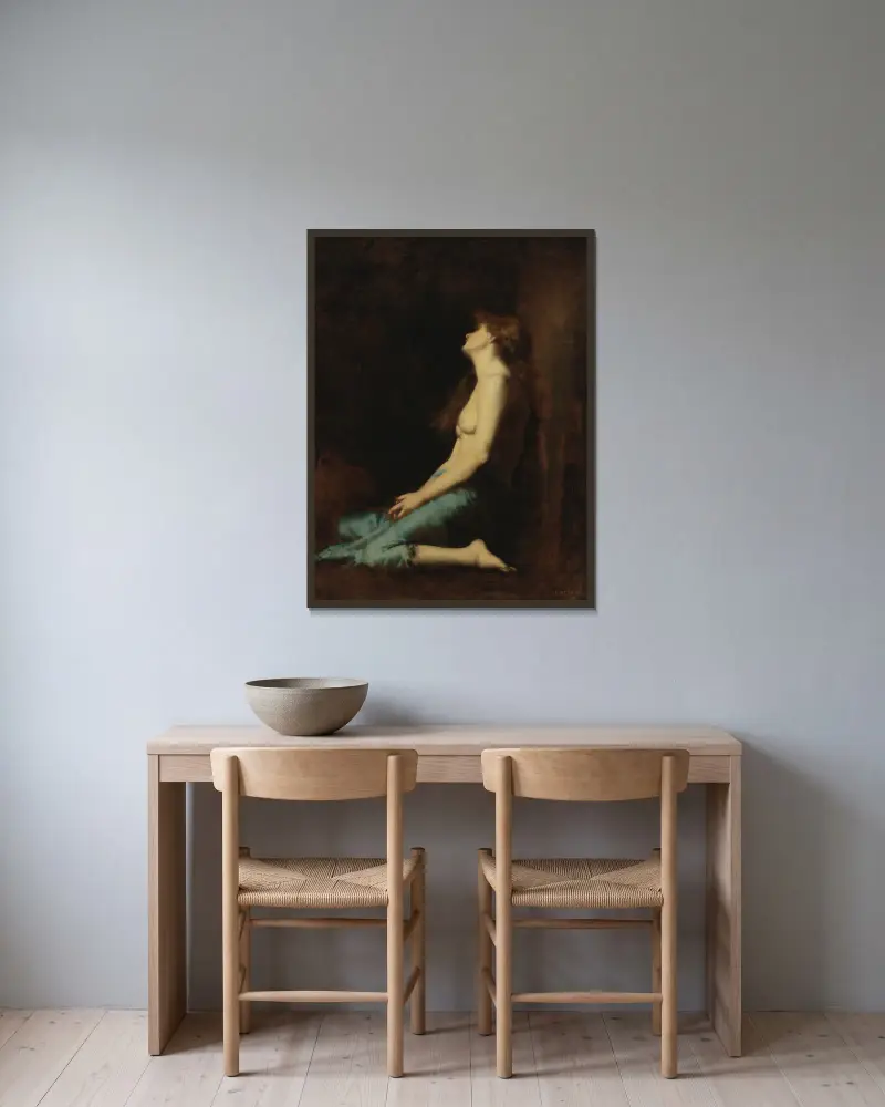 Máří Magdalena, Jean-Jacques Henner v rámu na stěně
