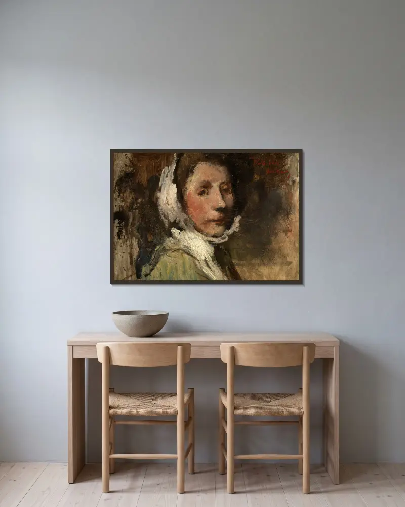 Malvina – Nr. 2, Jakob Smits v rámu na stěně