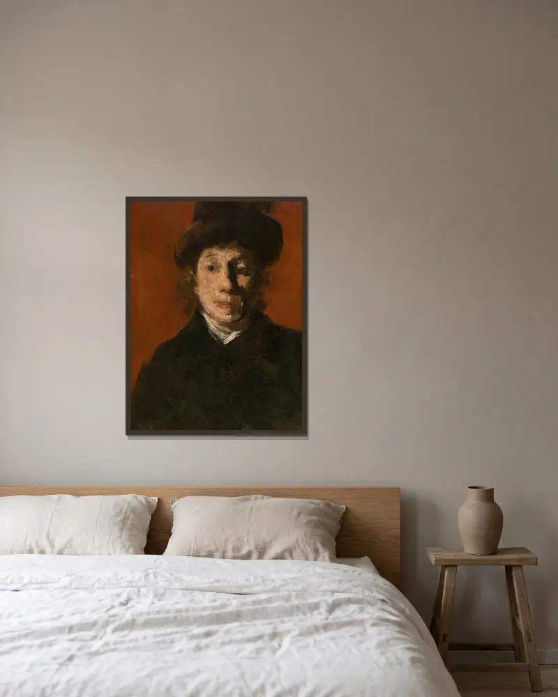 Malvina – Nr. 1, Jakob Smits v rámu na stěně