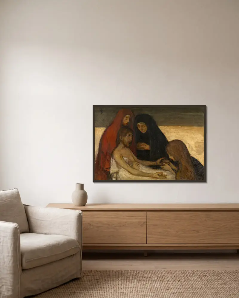 Pietà, Jakob Smits v rámu na stěně