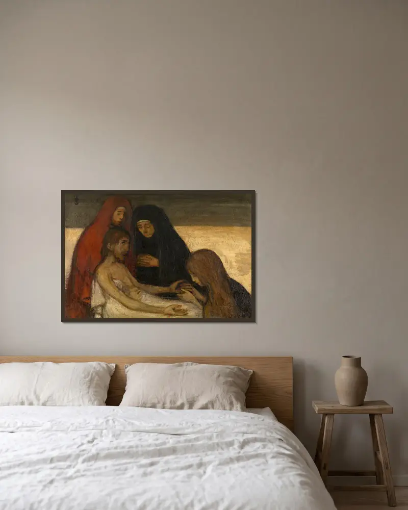 Pietà, Jakob Smits v rámu na stěně
