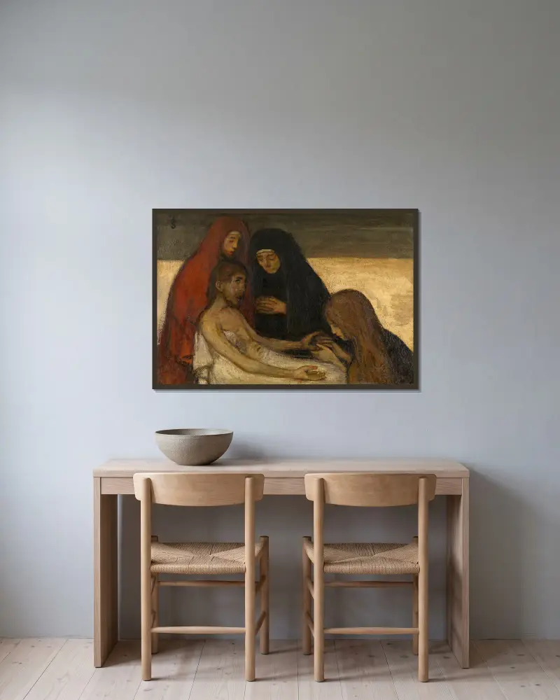 Pietà, Jakob Smits v rámu na stěně