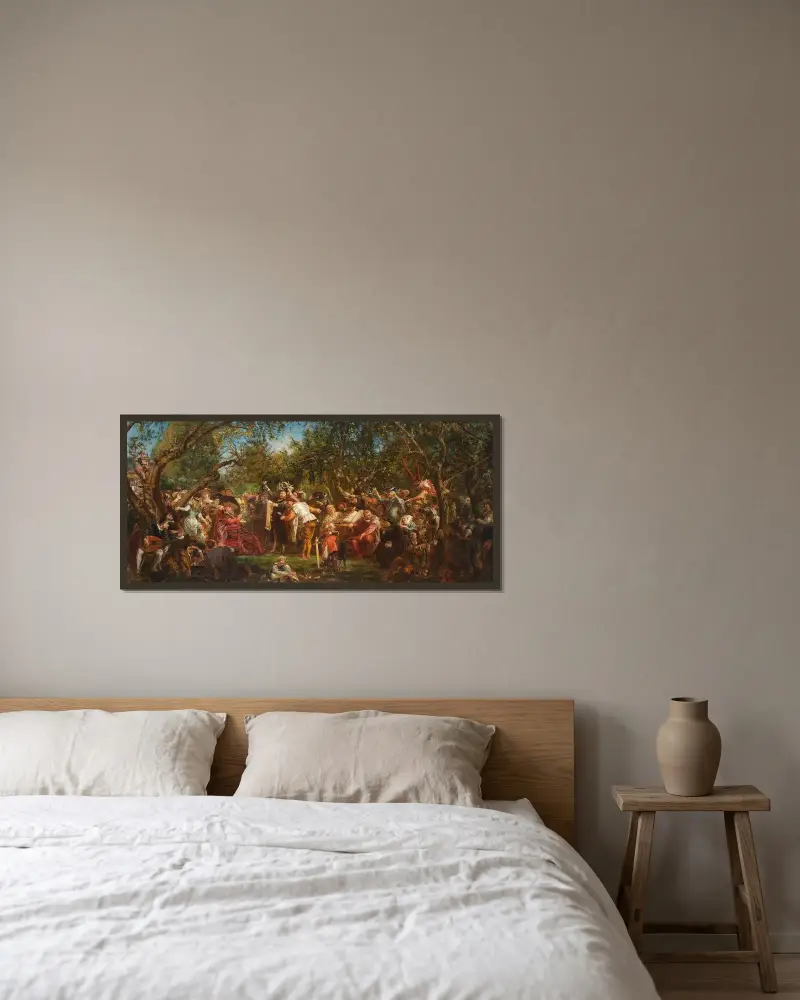 The Babin Republic von Jan Matejko gerahmt an einer Wand