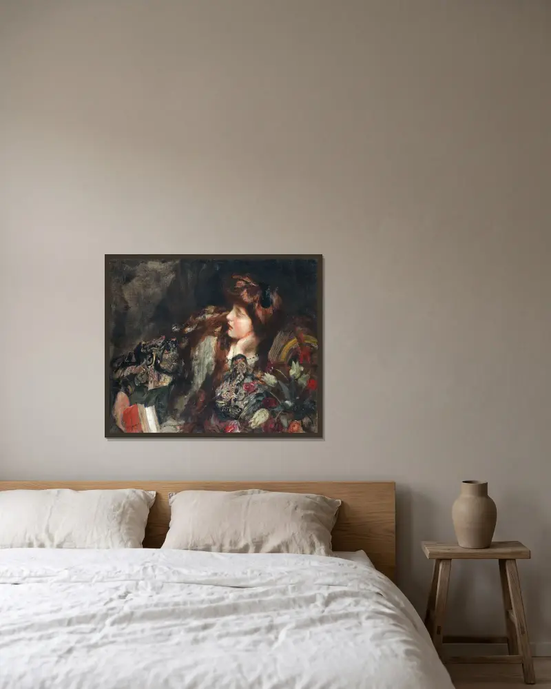 Begrundan av James Jebusa Shannon inramad på en vägg