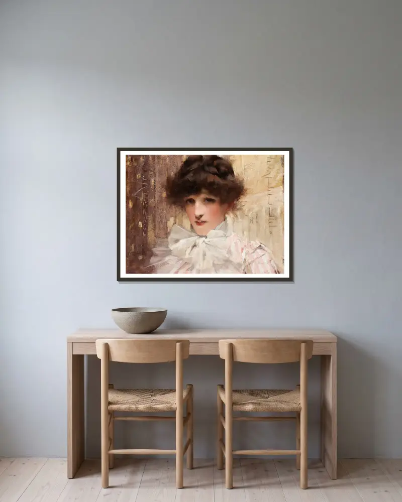 Estelle, James Jebusa Shannon v rámu na stěně