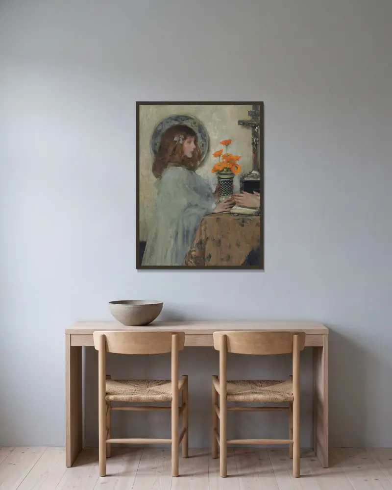 Obětina, James Jebusa Shannon v rámu na stěně