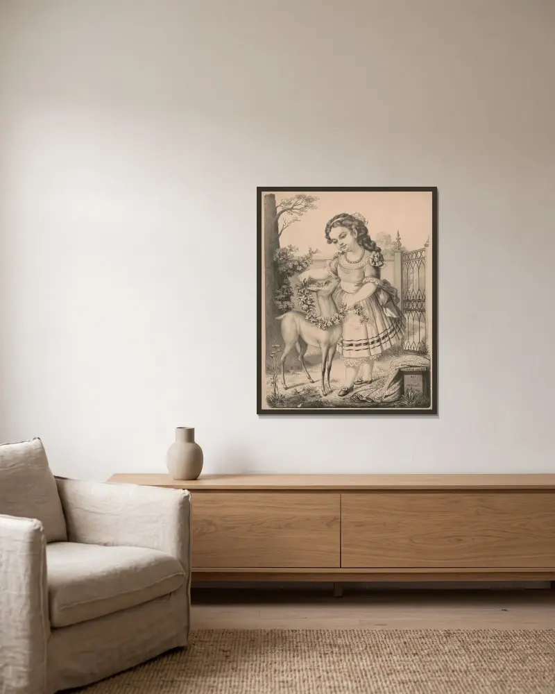 Min lekkamrat av Henry Jerome Schile inramad på en vägg