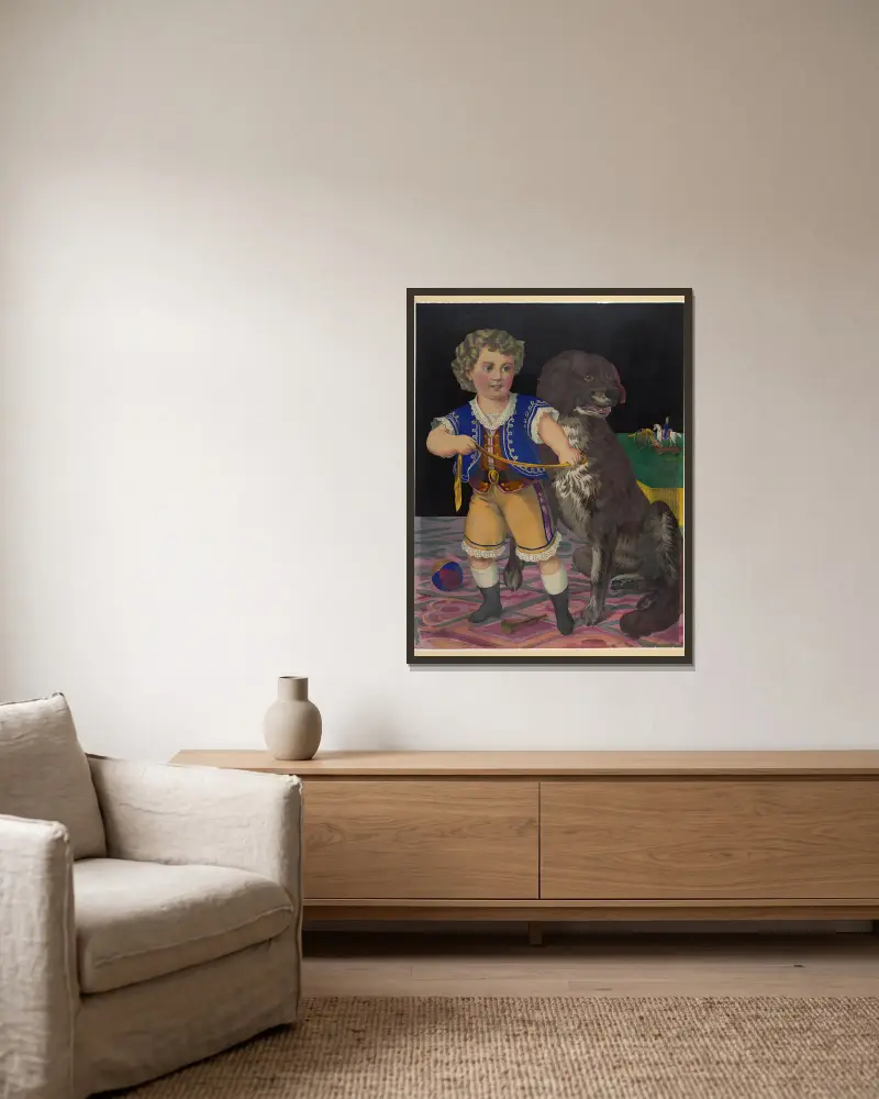 Můj ochránce, Henry Jerome Schile v rámu na stěně