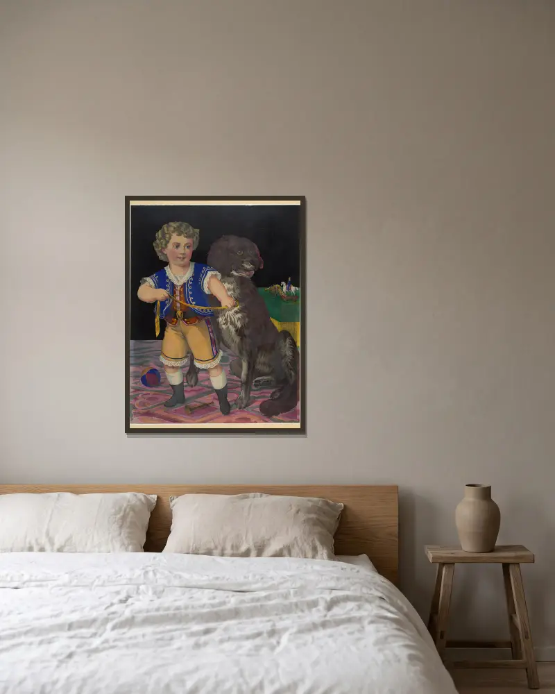 Můj ochránce, Henry Jerome Schile v rámu na stěně