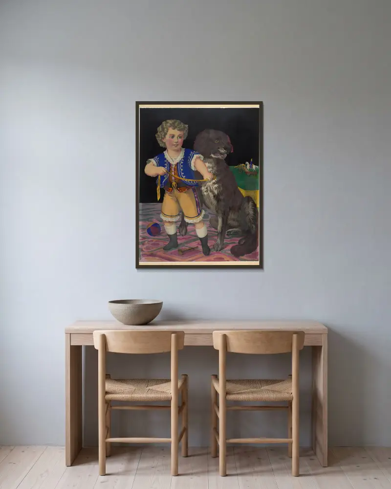 Můj ochránce, Henry Jerome Schile v rámu na stěně