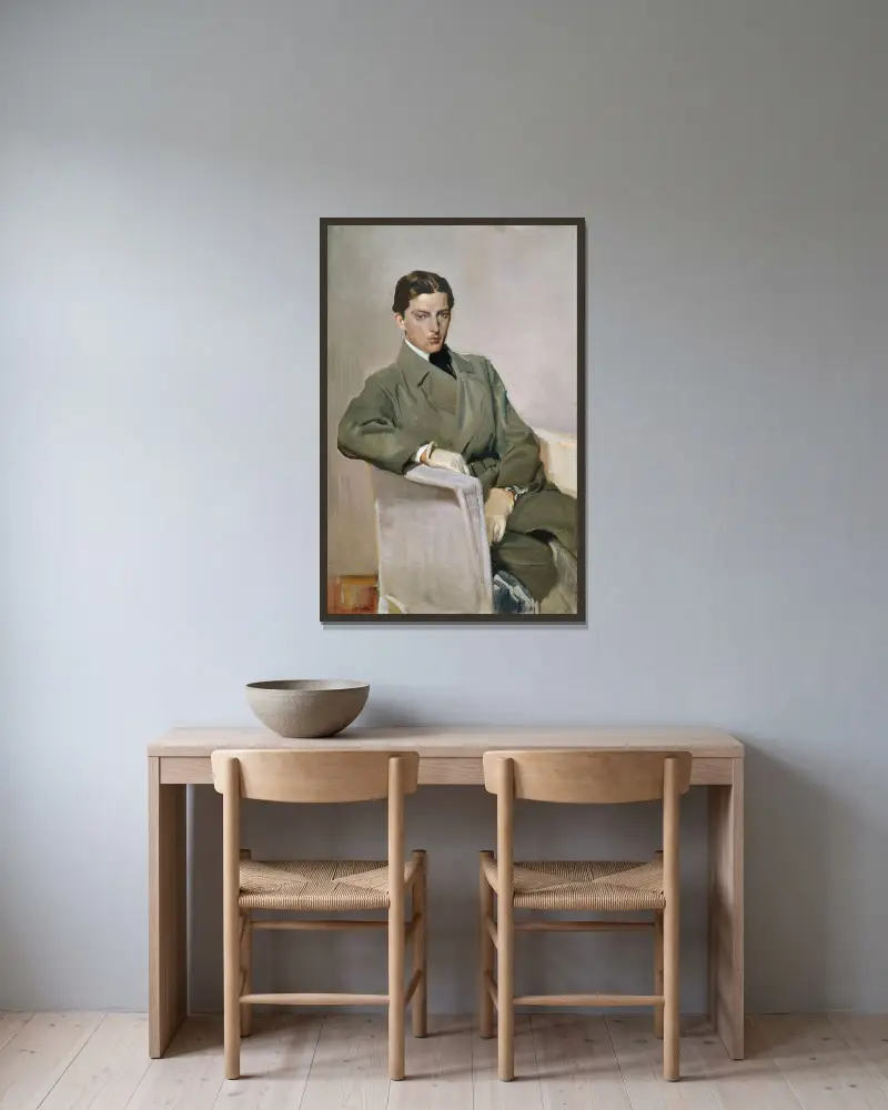Joaquín von Joaquín Sorolla gerahmt an einer Wand
