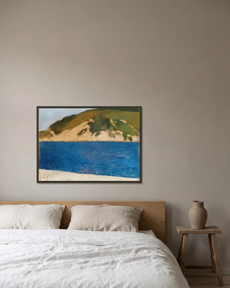 Monte Ulía, San Sebastián, Joaquín Sorolla w ramie na ścianie