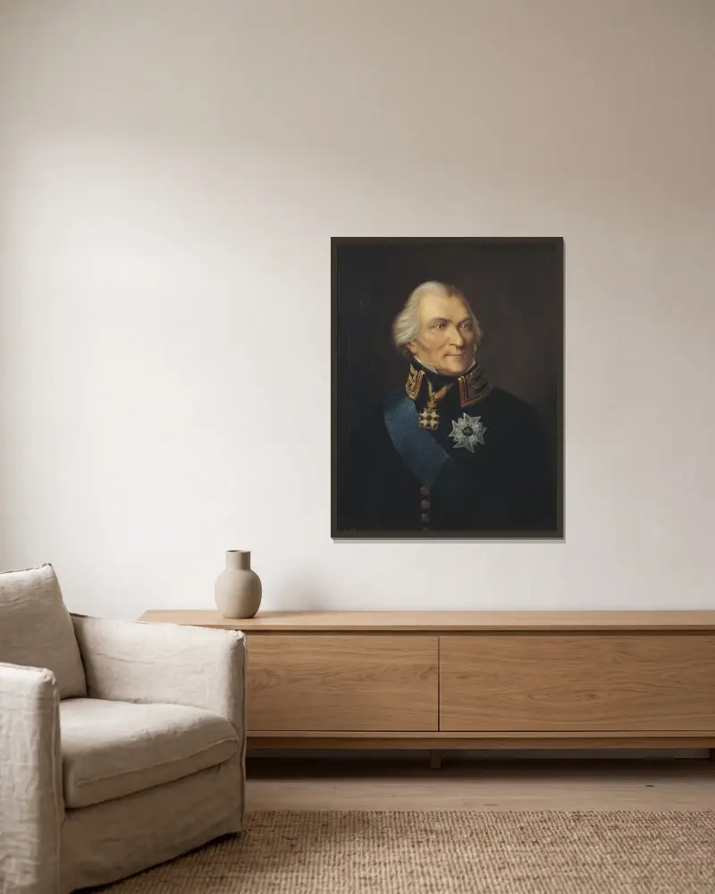Johan Kristoffer Toll av Johan Way inramad på en vägg