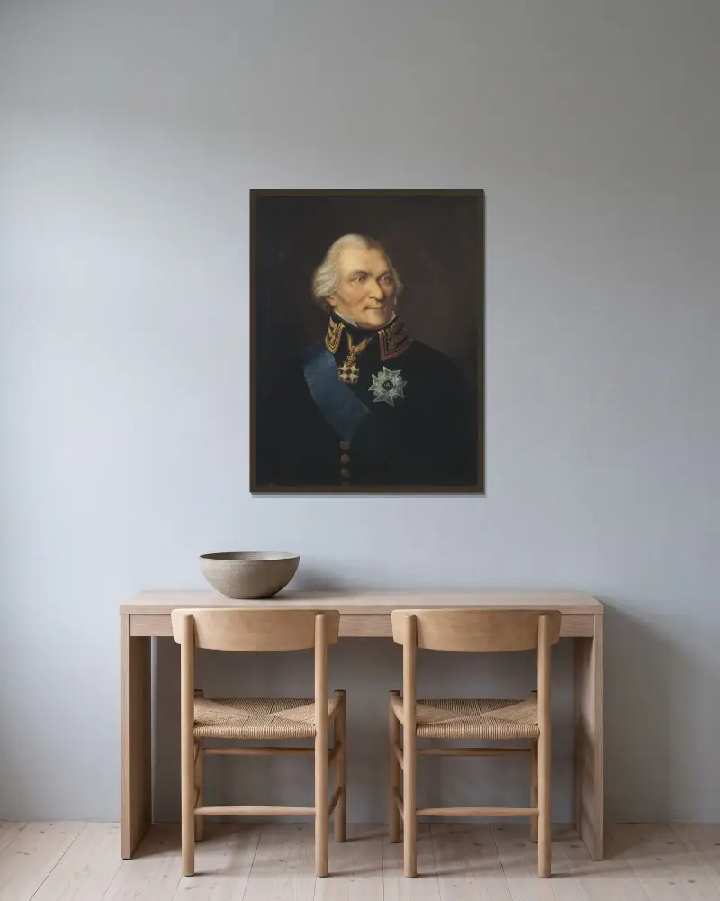 Johan Kristoffer Toll av Johan Way inramad på en vägg