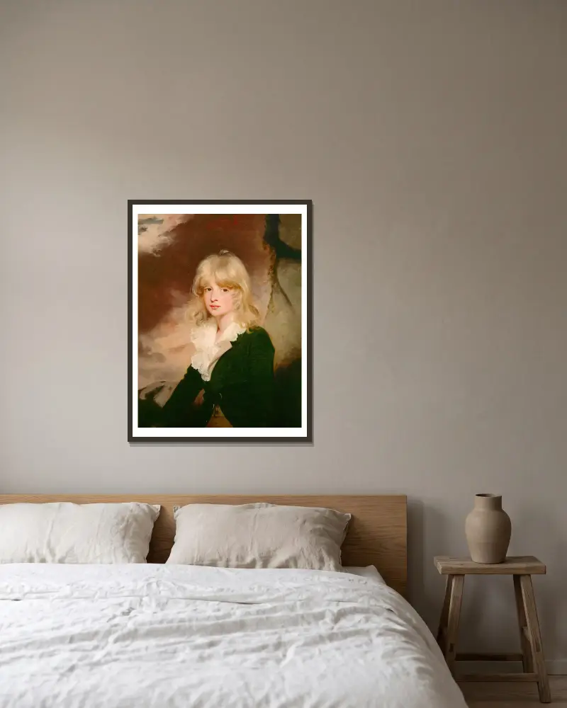 John Granville von John Hoppner gerahmt an einer Wand