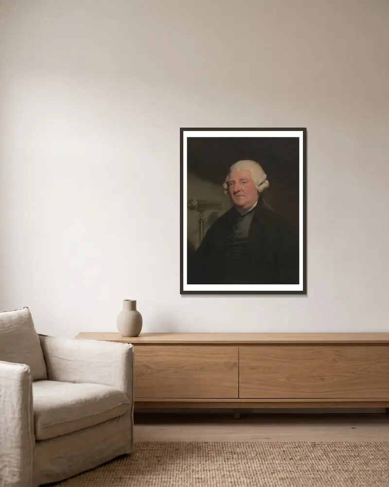 Peter Dolland, John Hoppner v rámu na stěně