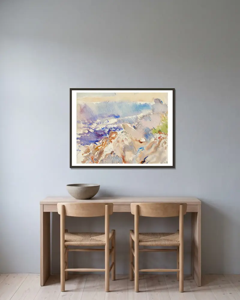 West Point, Maine, 1914 – Nr. 1, John Marin v rámu na stěně