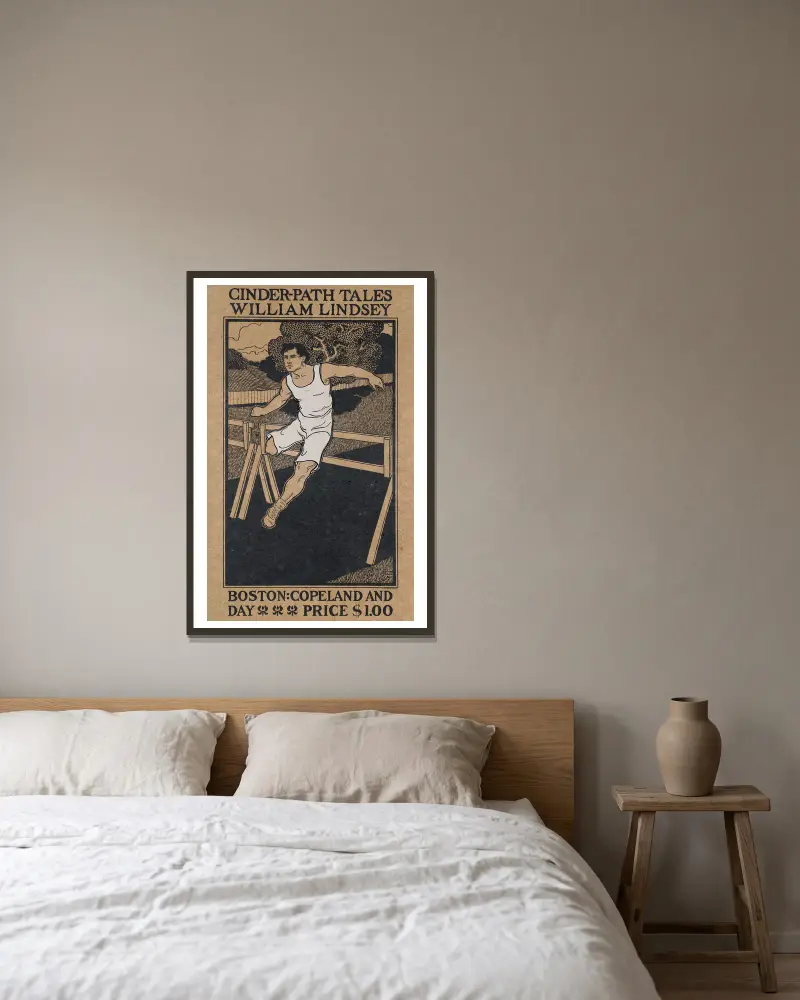 Pohádky z popelavé cesty, John Sloan v rámu na stěně