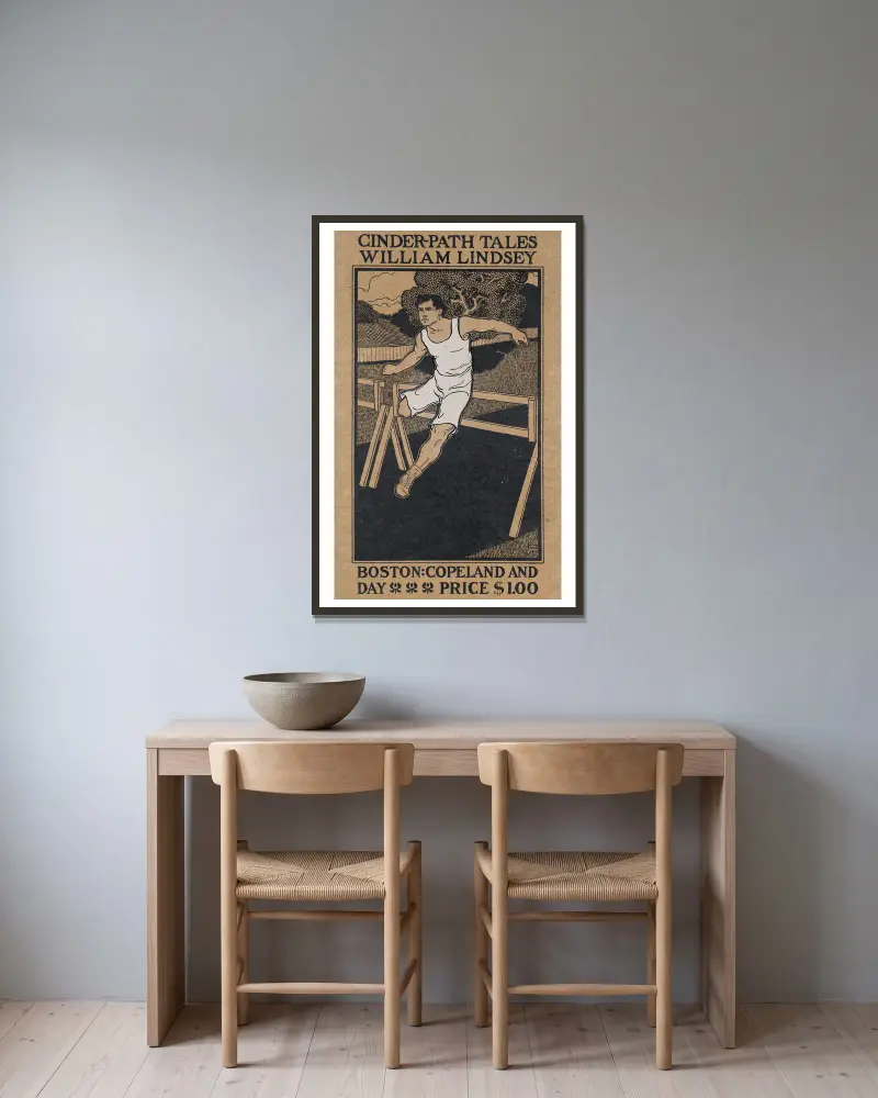 Pohádky z popelavé cesty, John Sloan v rámu na stěně