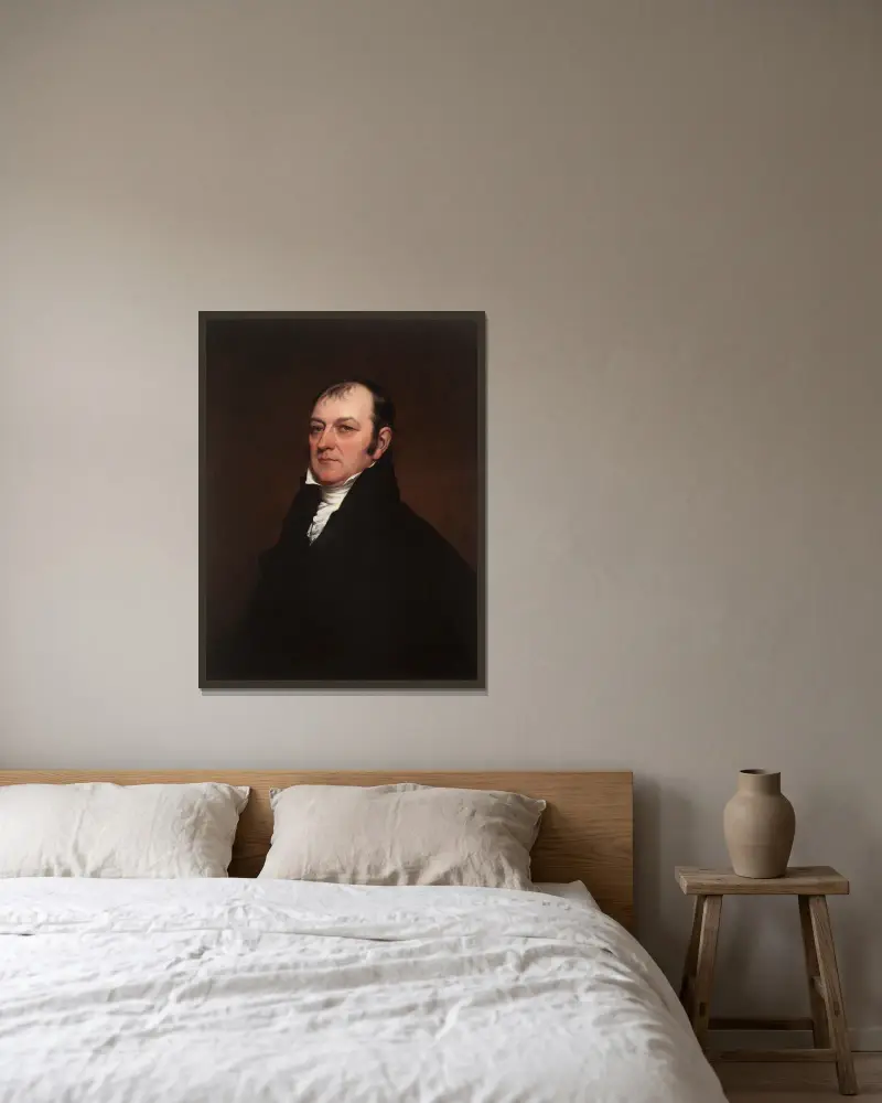 Bartholomew Schaets, John Trumbull v rámu na stěně