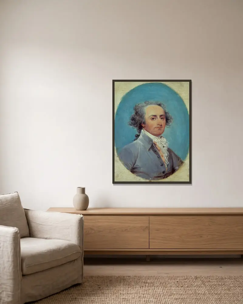 Giuseppe Ceracchi, John Trumbull v rámu na stěně