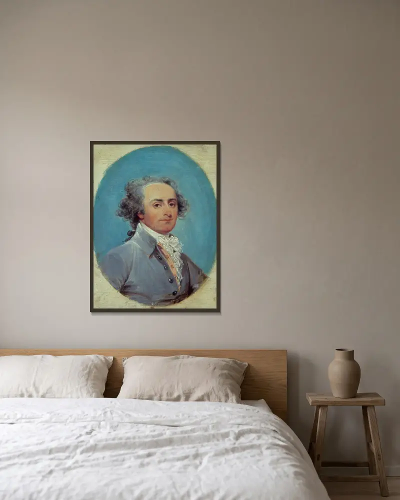 Giuseppe Ceracchi, John Trumbull v rámu na stěně