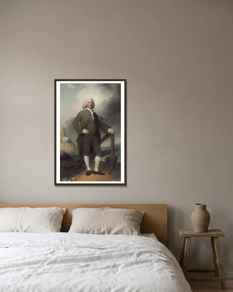 Patrick Tracy von John Trumbull gerahmt an einer Wand