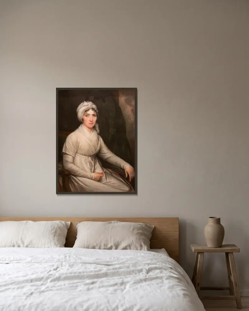 Rachel Carmer Lenox, John Trumbull w ramie na ścianie