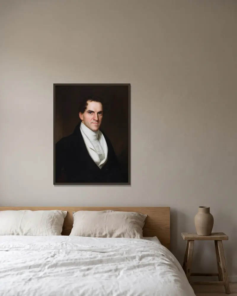 Henry Vanderlyn, John Vanderlyn w ramie na ścianie