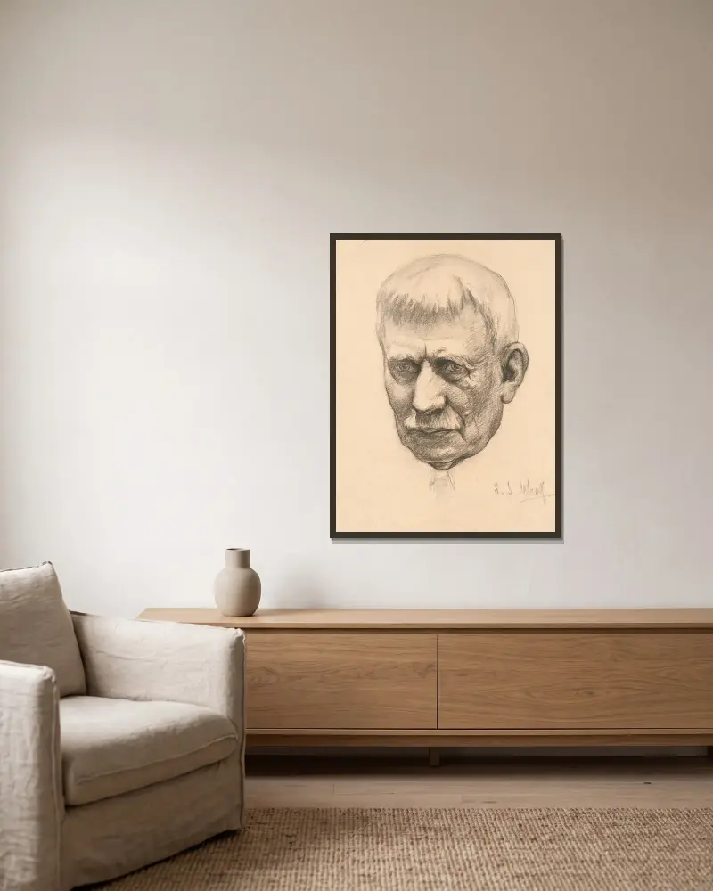 Elihu Root, Samuel Johnson Woolf v rámu na stěně