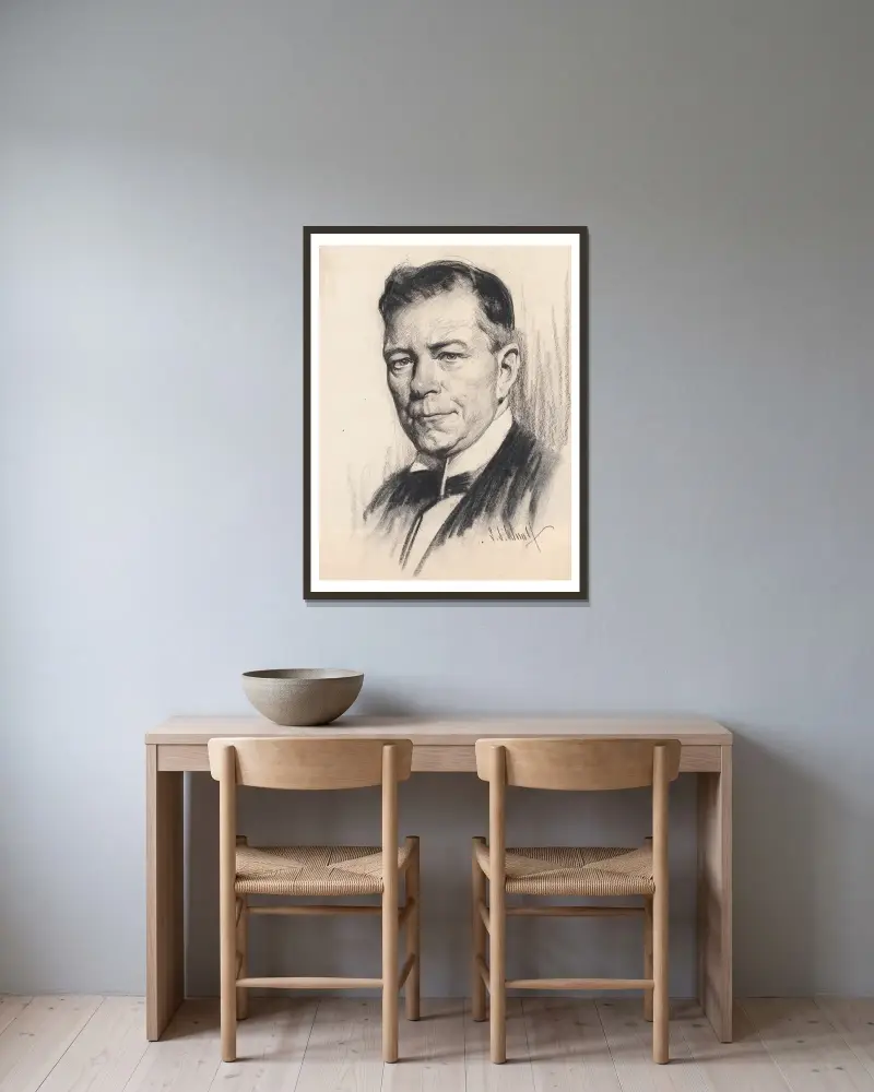 Myron Charles Taylor, Samuel Johnson Woolf v rámu na stěně