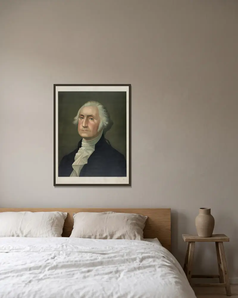 George Washington, Joseph Hoover v rámu na stěně