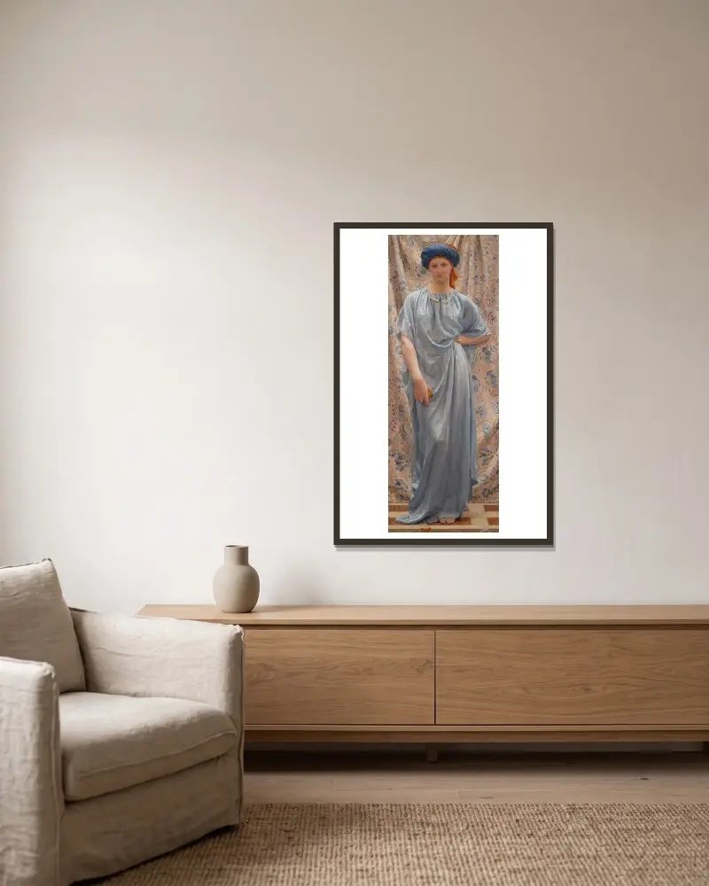 Sapphires von Albert Joseph Moore gerahmt an einer Wand