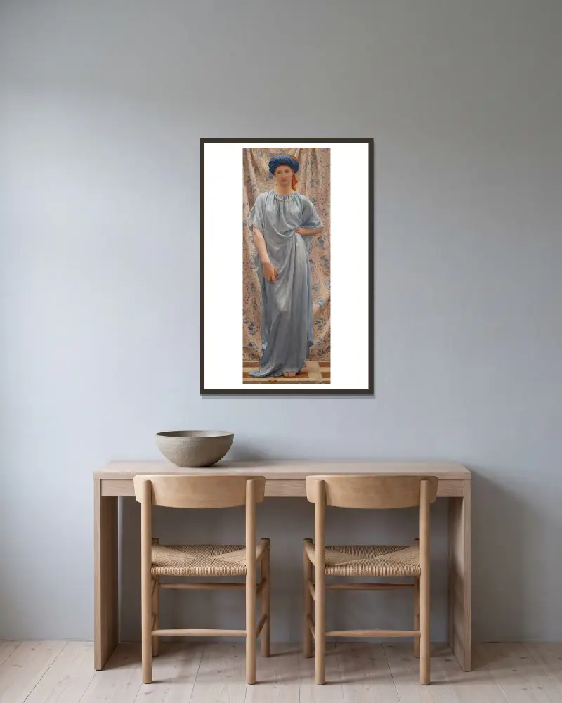 Sapphires von Albert Joseph Moore gerahmt an einer Wand