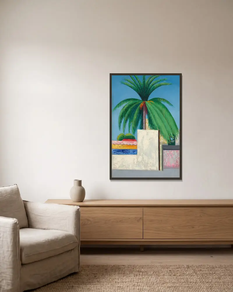Palma, Joseph Stella w ramie na ścianie