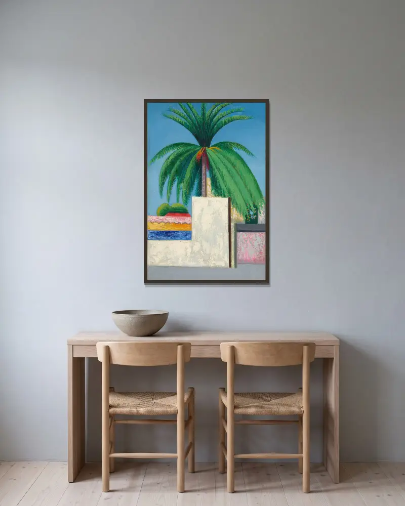 Palma, Joseph Stella w ramie na ścianie
