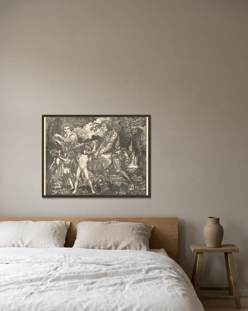 Obsternte von Johannes Josephus Aarts gerahmt an einer Wand