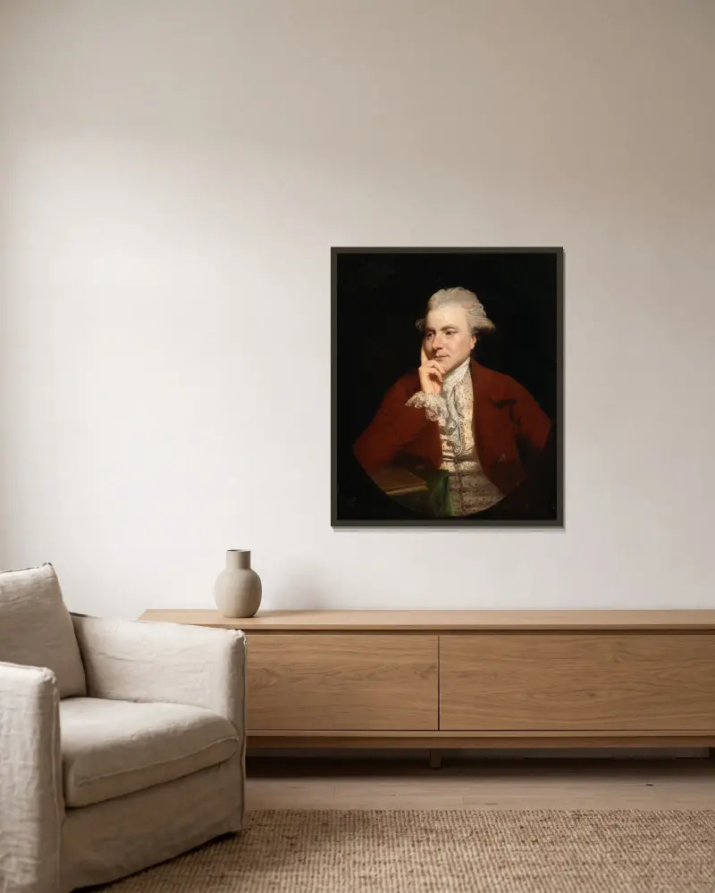 Richard Malone, Lord Sunderlin av Sir Joshua Reynolds inramad på en vägg