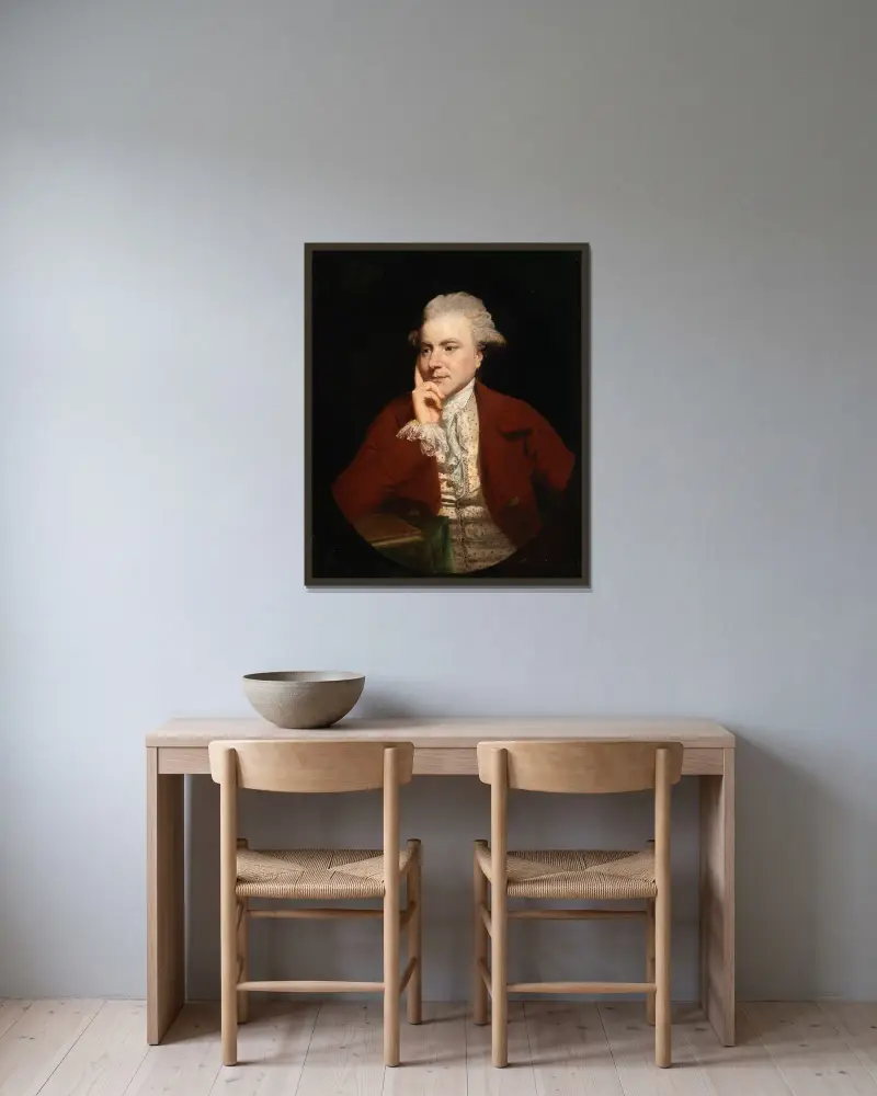 Richard Malone, Lord Sunderlin av Sir Joshua Reynolds inramad på en vägg