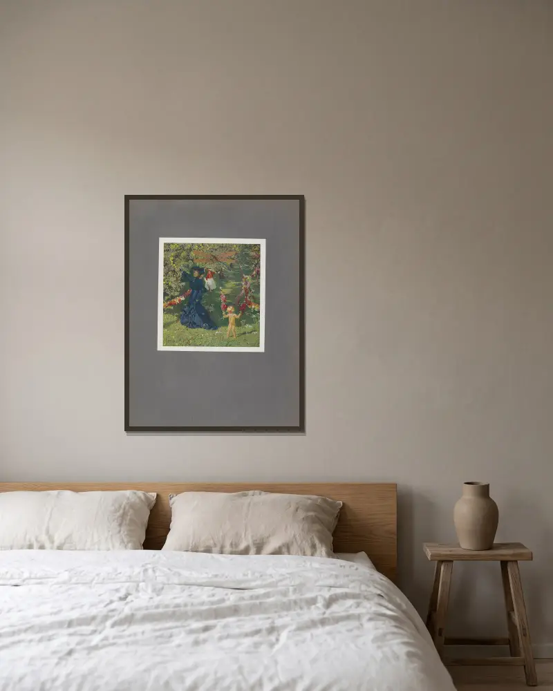 Józef Mehoffer Pl.02 von Józef Mehoffer gerahmt an einer Wand