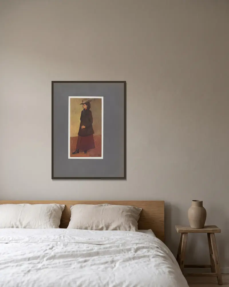Józef Mehoffer Pl.03 von Józef Mehoffer gerahmt an einer Wand