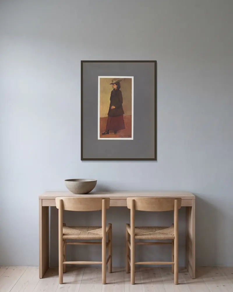 Józef Mehoffer Pl.03 von Józef Mehoffer gerahmt an einer Wand