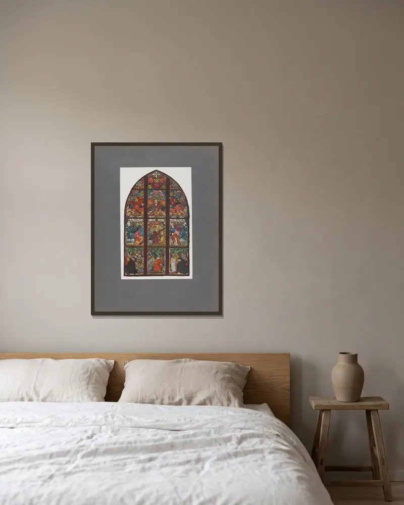 Józef Mehoffer Pl.04 von Józef Mehoffer gerahmt an einer Wand
