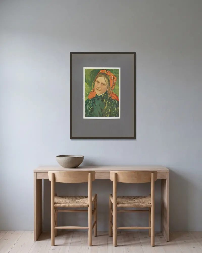 Józef Mehoffer Taf. 07 von Józef Mehoffer gerahmt an einer Wand