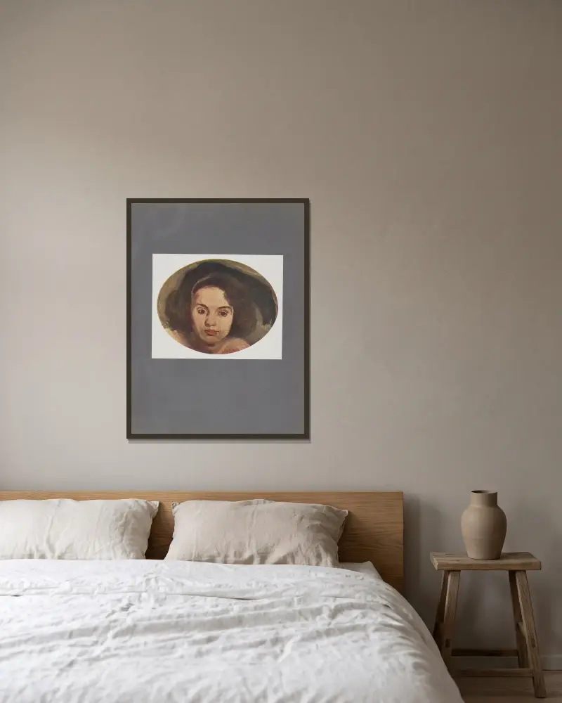 Józef Mehoffer Pl.08 von Józef Mehoffer gerahmt an einer Wand