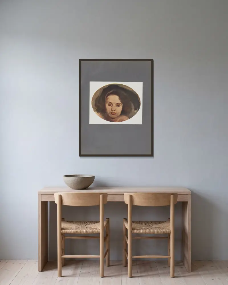 Józef Mehoffer Pl.08 von Józef Mehoffer gerahmt an einer Wand