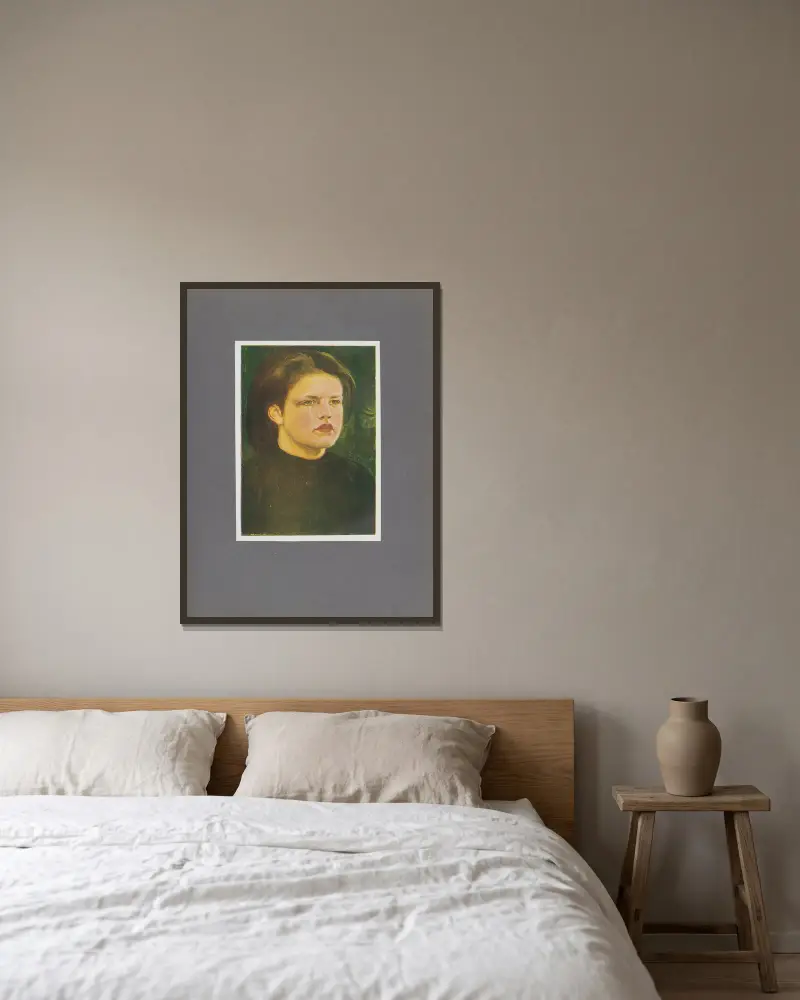 Józef Mehoffer Pl.10 von Józef Mehoffer gerahmt an einer Wand
