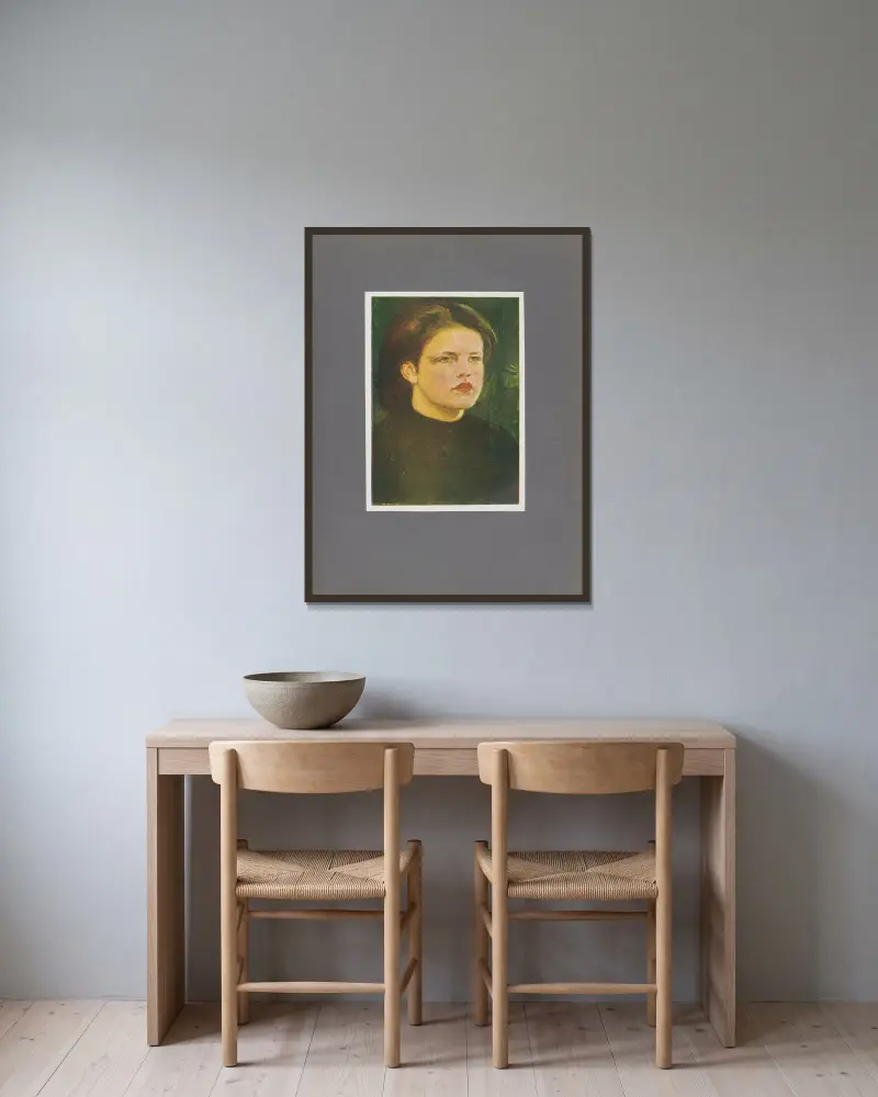 Józef Mehoffer Pl.10 von Józef Mehoffer gerahmt an einer Wand