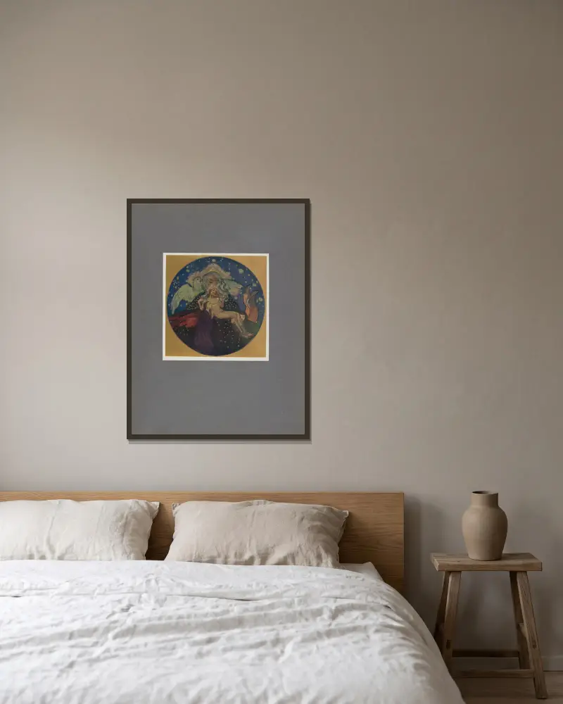 Józef Mehoffer Pl.11 von Józef Mehoffer gerahmt an einer Wand