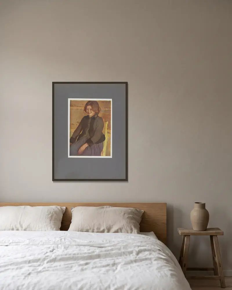 Józef Mehoffer Pl.12 von Józef Mehoffer gerahmt an einer Wand